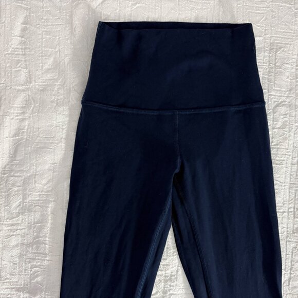 Lululemon Align Pant 28" True Navy High-Rise Yoga Leggings Nulu 0 - Picture 3 of 8